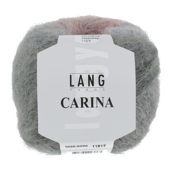 Пряжа Lang Yarns (Ланг Ярнс) Carina / уп.10 мот. по 50 г, 150 м, col. 0718