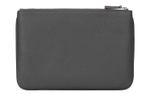 Balenciaga Cow Leather Clutch Men"s Dark Gray