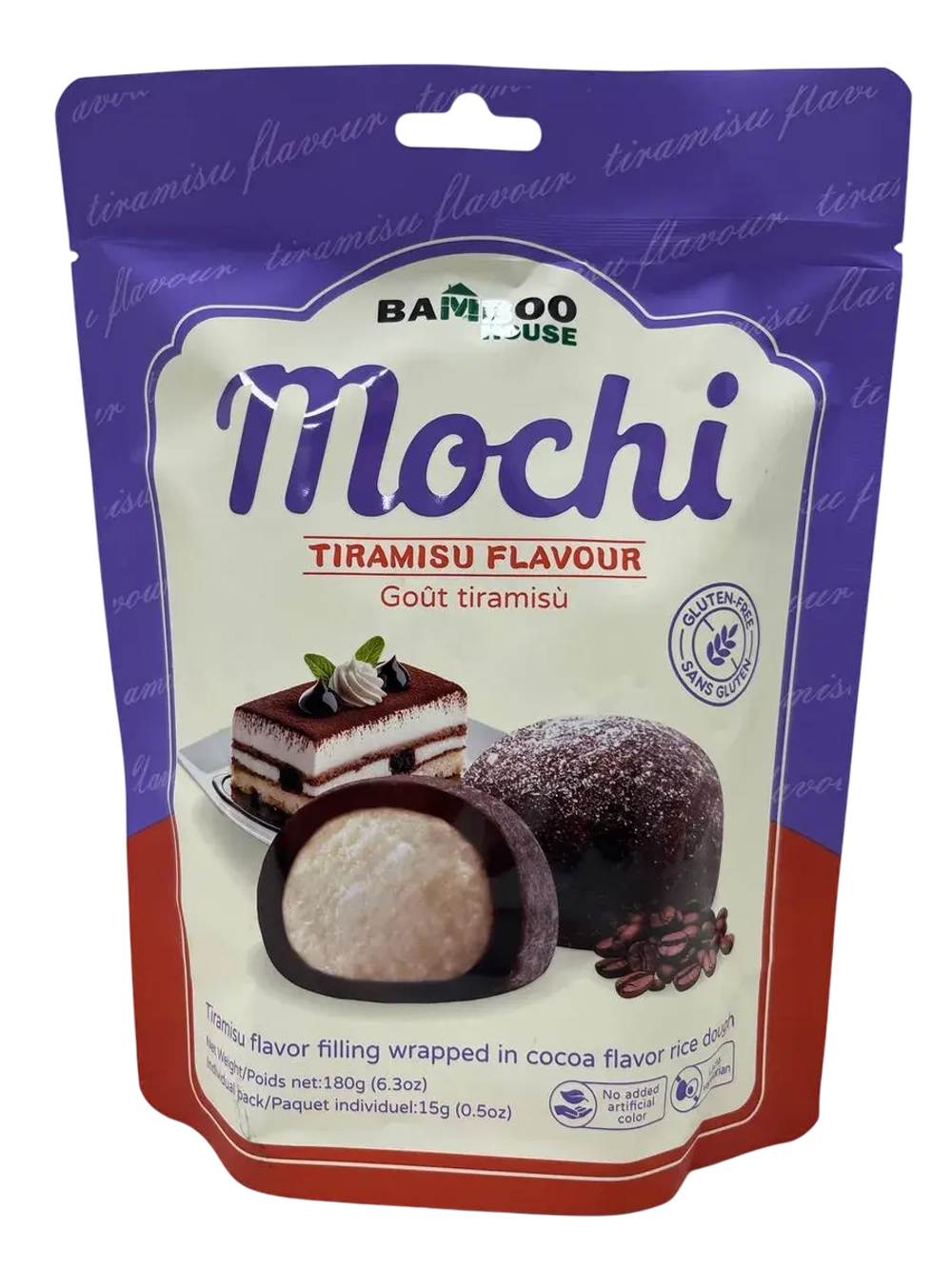 Моти десерт с кремом со вкусом тирамису, 180гр.
