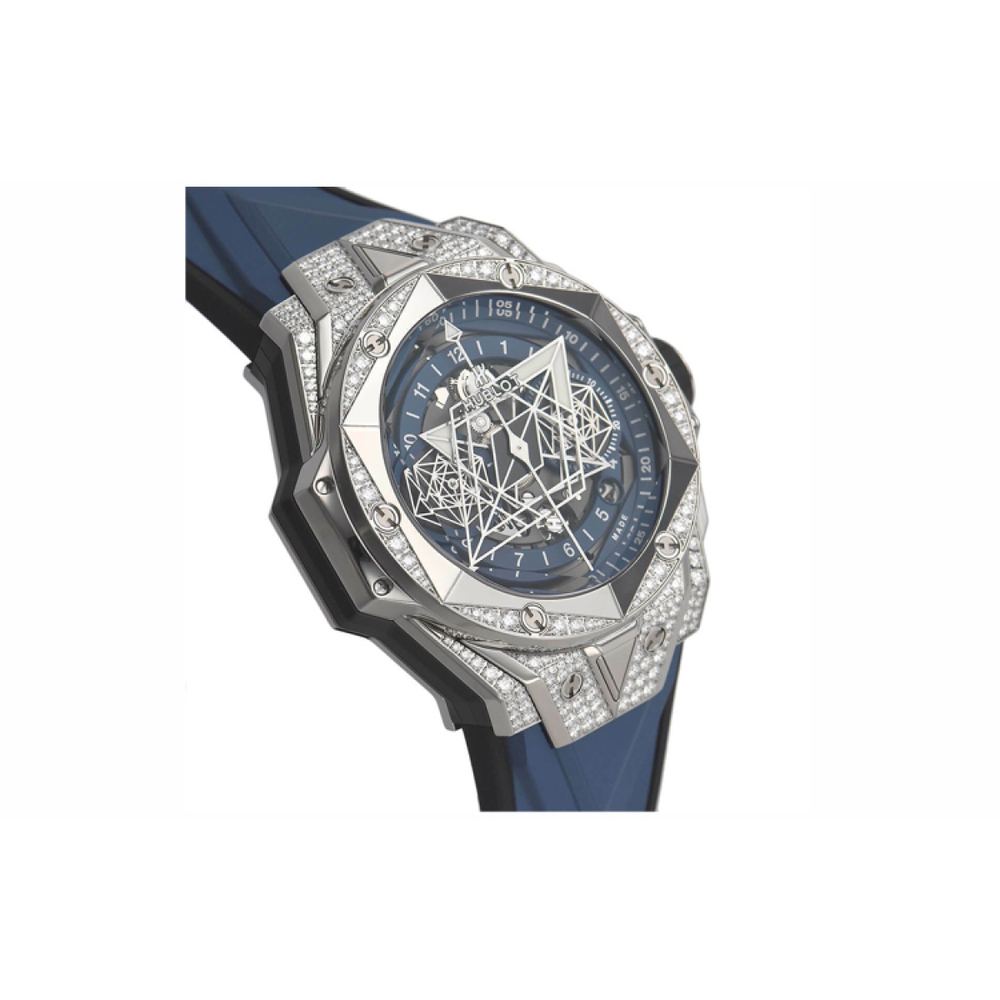 Часы HUBLOT BIG BANG Sang Bleu II 45mm, 418.nx.5107.rx.1604.mxm20