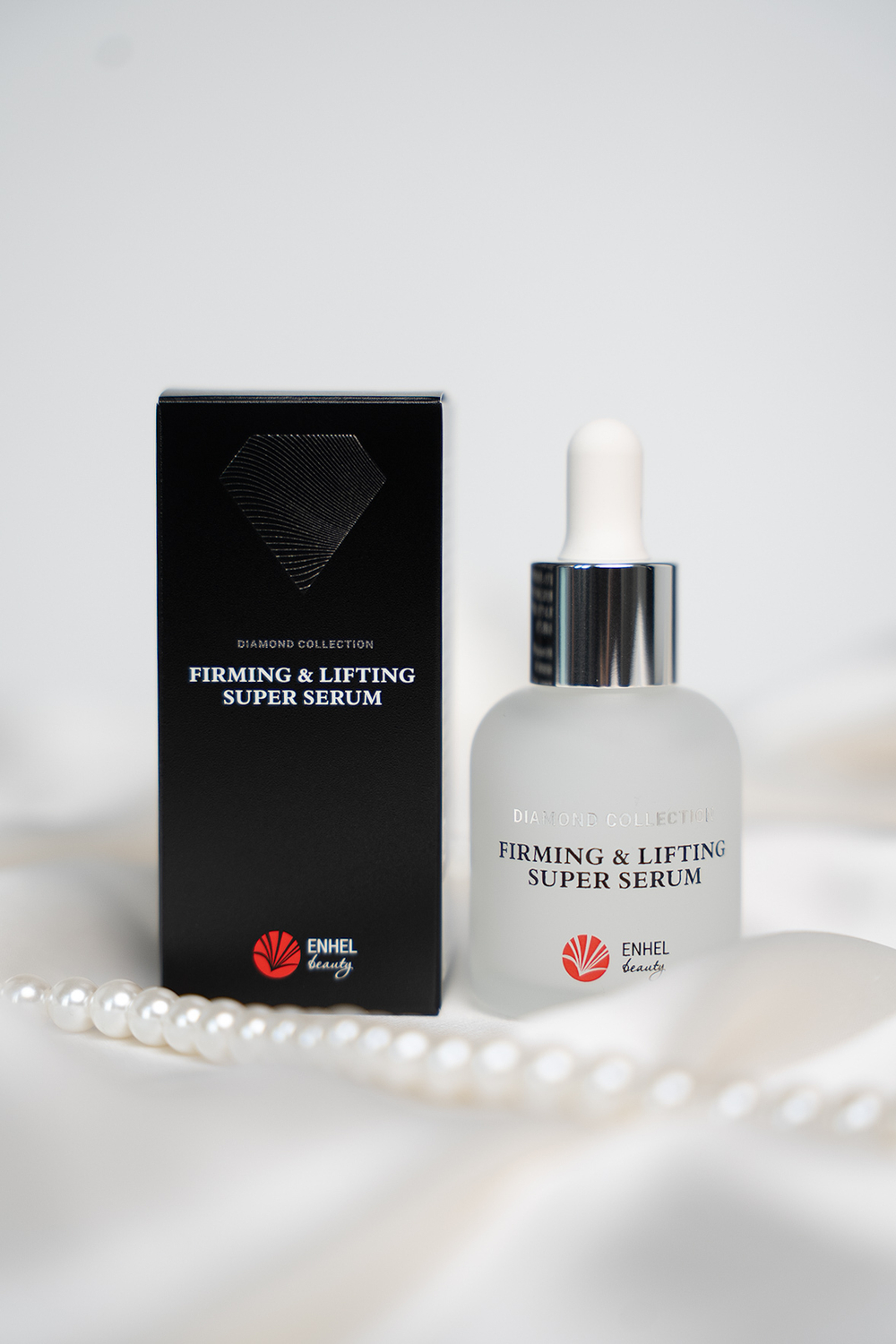 Сыворотка для лица лифтинг: против отеков - Бриллиантовая коллекция Enhel Beauty (FIRMING & LIFTING SUPER SERUM)