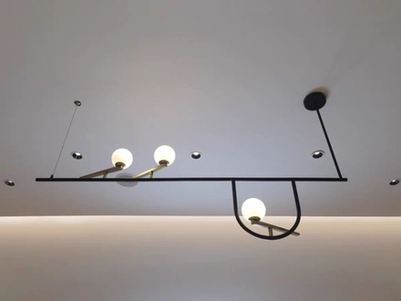 Pendant design lamp Yanzi 1 by Artemide