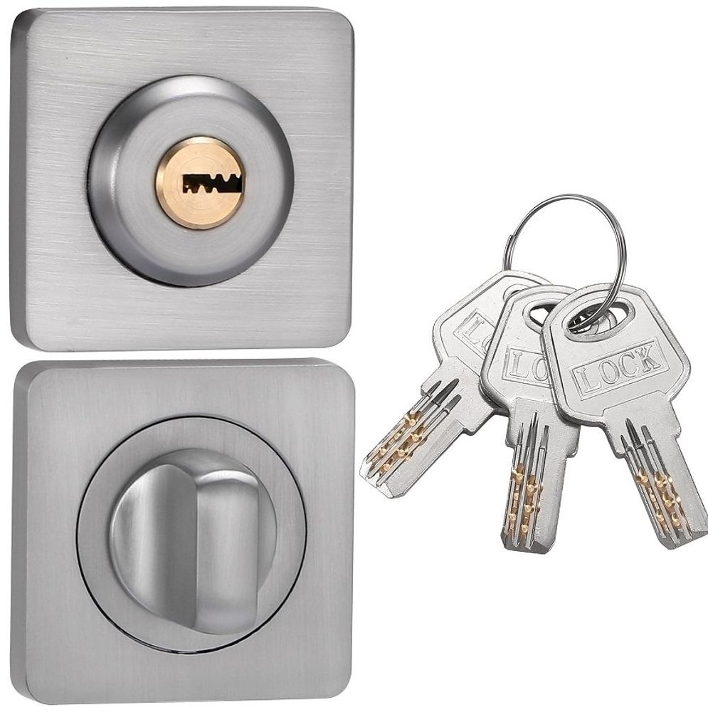Накладки санузловые BK02L-2-K (мат. хром) Накладки санузловые BK02L-2-K (мат. хром)