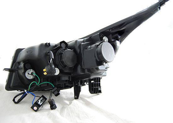 Фары CHEVROLET CRUZE 09-12 TUBE LIGHT BLACK