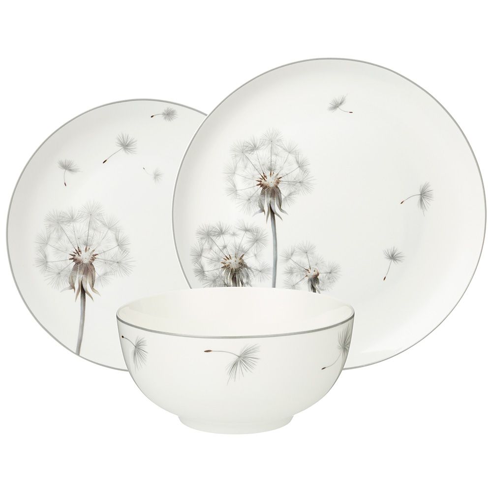 ОБЕДЕННЫЙ НАБОР LEFARD DANDELION 18ПР, 20,5/27/14СМ