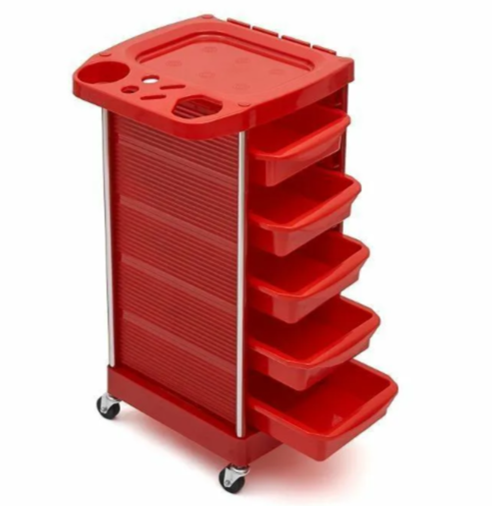 Тележка парикмахерская DY-529 RED