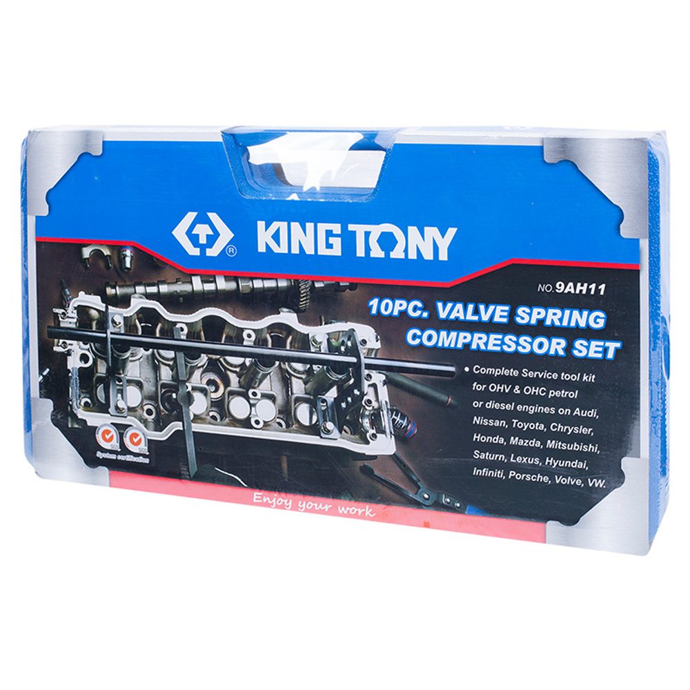 KING TONY (9AH11) Рассухариватель универсальный в кейсе