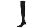 THE ROW Suede Over the knee Boots 8.4cm Women"s Black