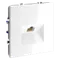 Розетка компьютерная RJ45 кат.6 Voltum S70 Белый глянцевый VLS060101