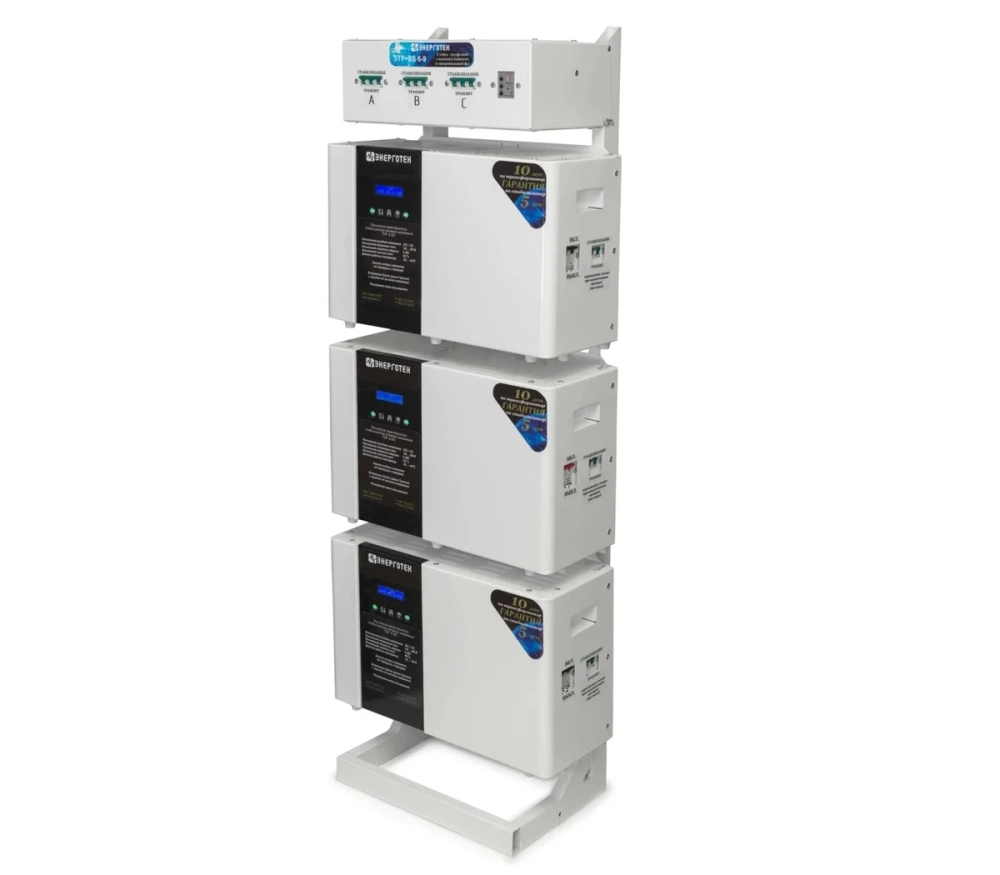 Трехфазный стабилизатор Энерготех PRIME 12000х3 , 36кВА