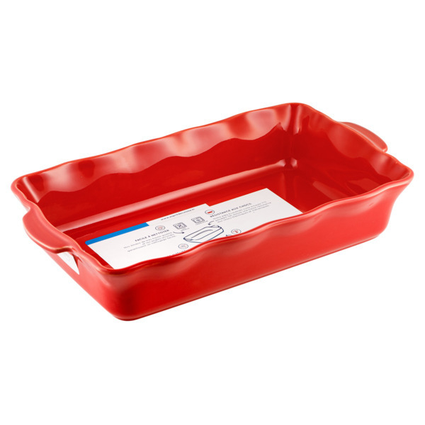 Форма для запекания Esprit de cuisine Festonne 36.5х20см 2.7л вишневая