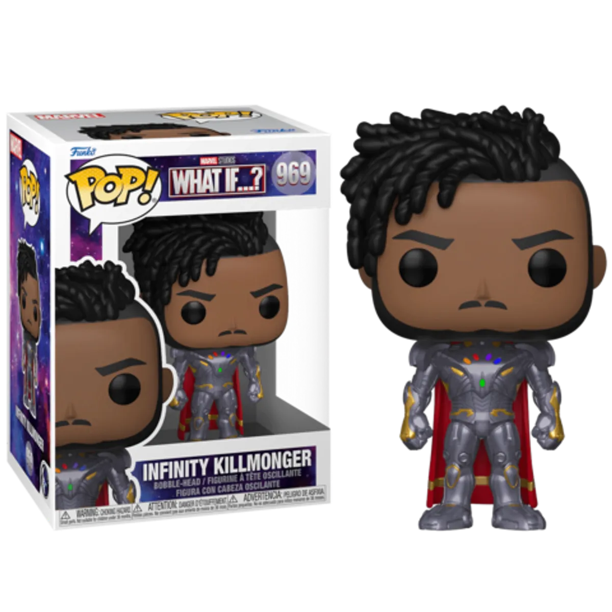 Funko POP! Marvel. What If...? Infinity Killmonger (969)