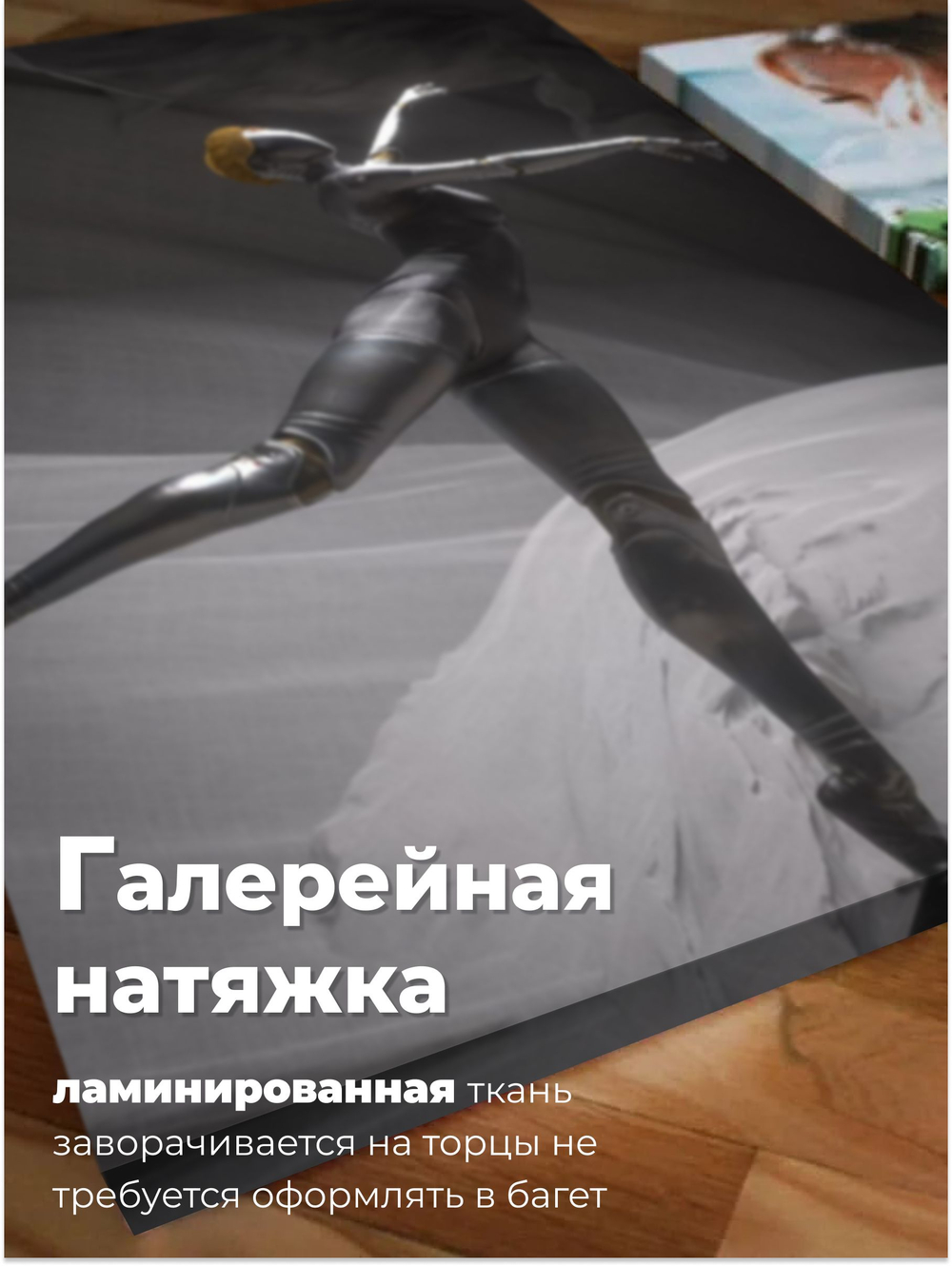Картина Балет стального сердца модульная 50x70см 2шт., на деревянном подрамнике