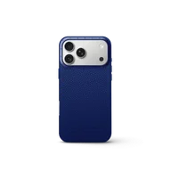 Чехол для iPhone 17 - Зернистая кожа - синий