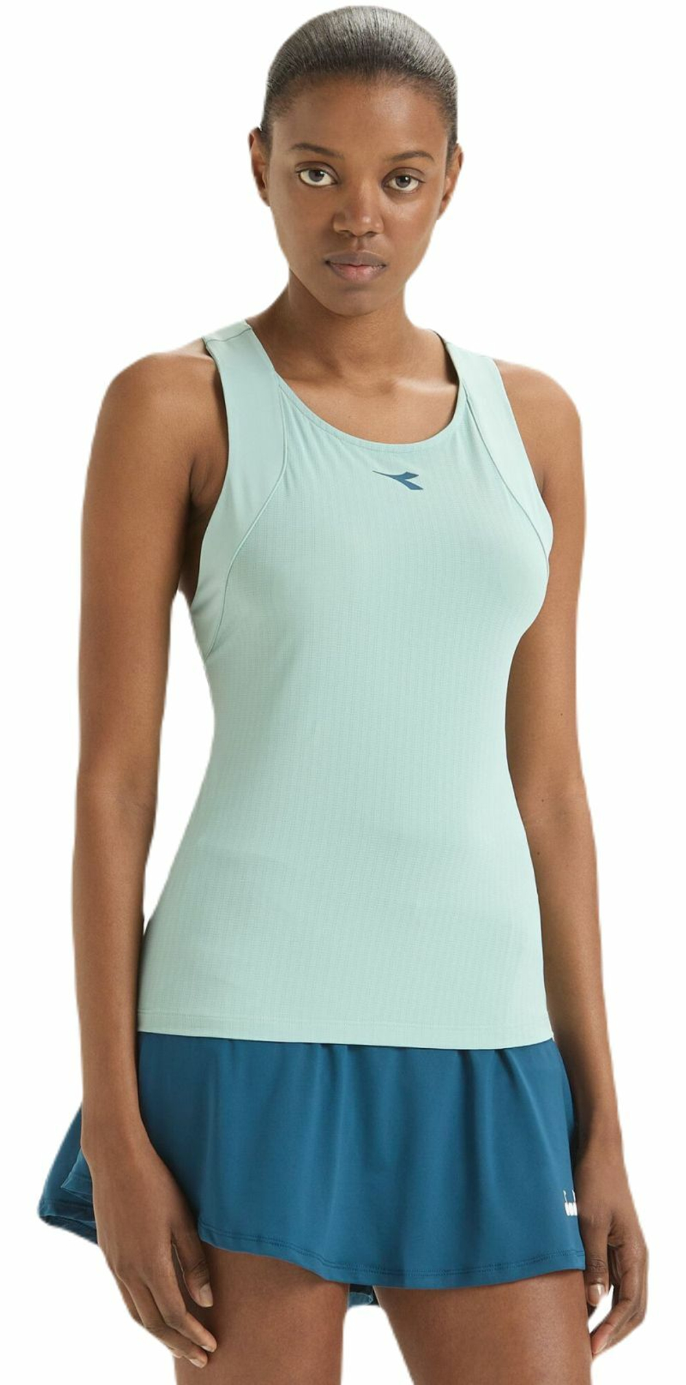 Женский топ теннисный Diadora L. Tank Top Icon - Мятный