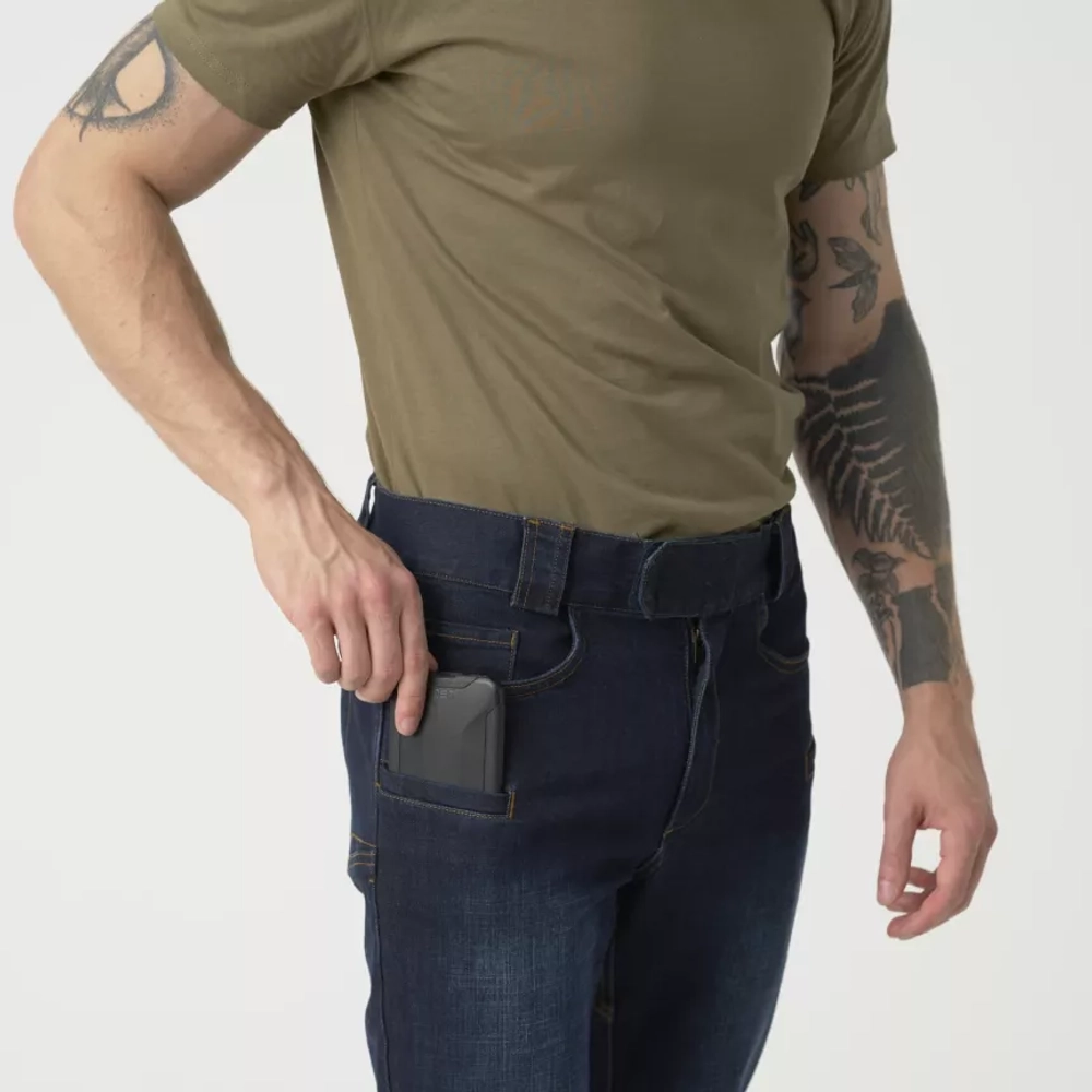 Джинсы Helikon Greyman Tactical Slim (Dark Blue)
