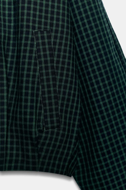 ZARA БОМБЕР В КЛЕТКУ, ХАКИ