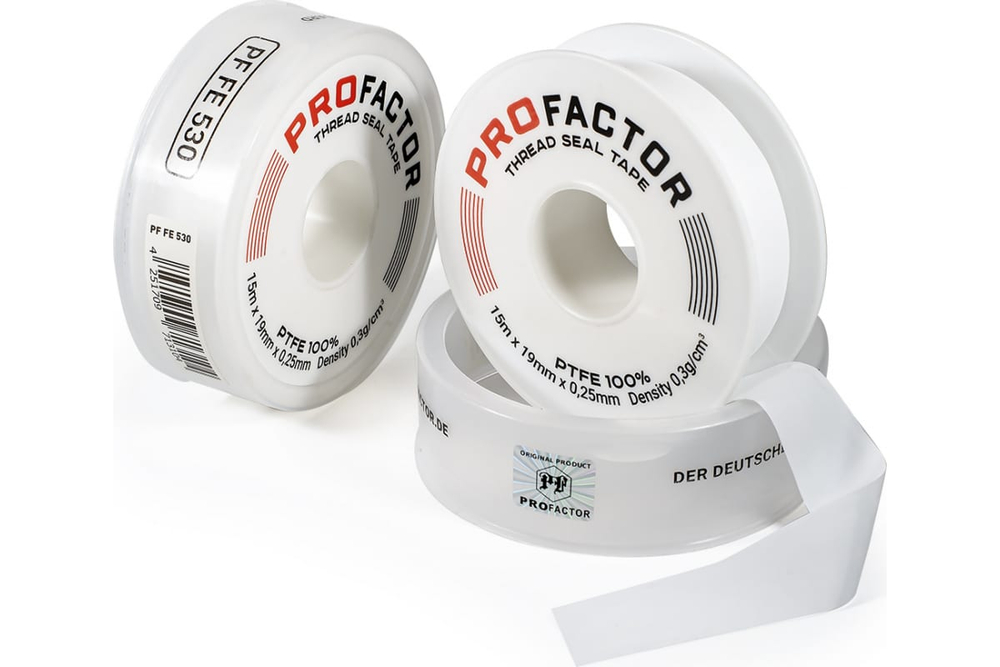 Фум большой PROFACTOR (15м х 19мм х 0,25мм)