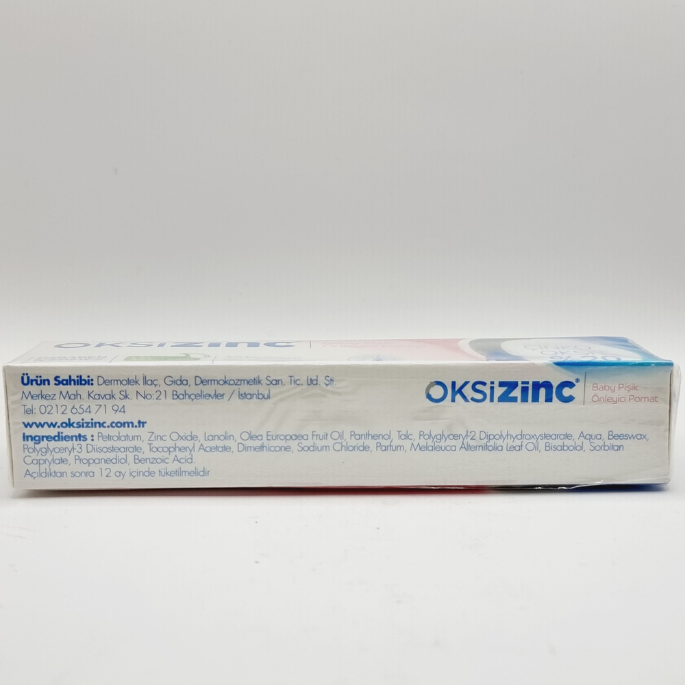 Oksizinc Крем от опрелостей Baby Rash Preventive с 20% оксидом цинка и маслом чайного дерева 40 г (Турция)