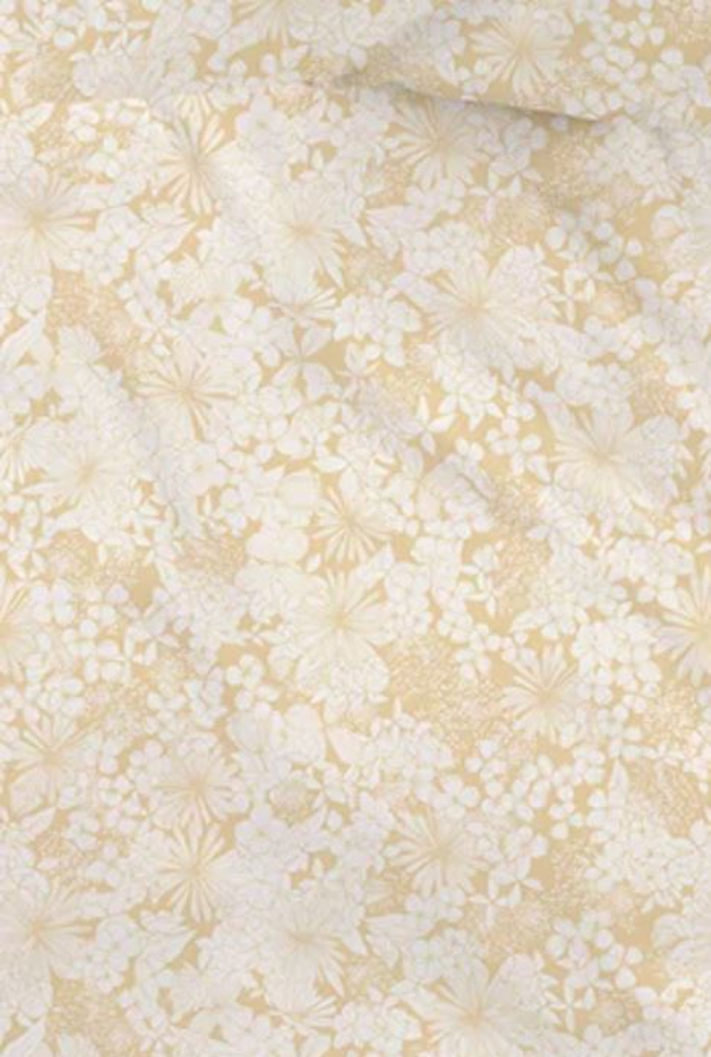 Постельное белье 2 спальное евро Curt Bauer Cosy 9025 honey желтое