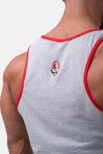 Майка OLD-SCHOOL MUSCLE TANK TOP 193 Серая