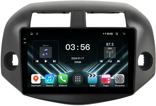 Магнитола для Toyota RAV4 3 2005-2012, Vanguard - FarCar S280 монитор 10.36" IPS на Android 13, CarPlay