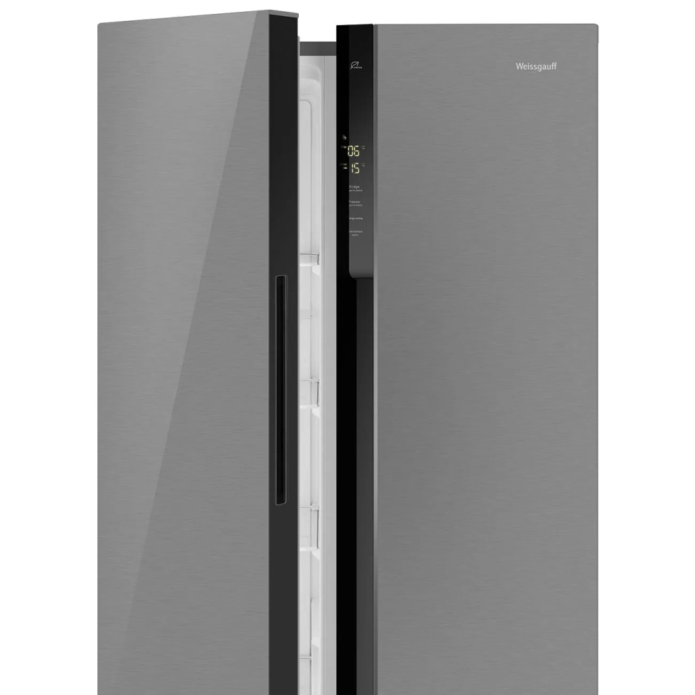 Холодильник Weissgauff WSBS 500 Inverter NoFrost Inox - Уценка