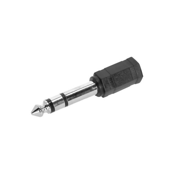Adam Hall K3AMF3JM3 - адаптер TRS (jack) stereo 3.5 mm (F) - TRS (jack) stereo 6.3 mm (M)