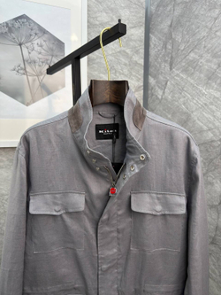 Льняная ветровка Kiton