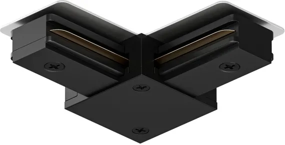 Соединитель DK Track Black (SOLID BASE) | DK ТРЕК ЧЕРНЫЙ (СОЛИД БЕЙС) TR1102-BK Denkirs