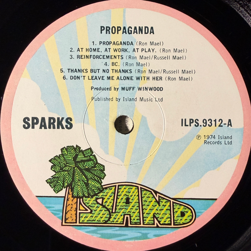 Sparks - Propaganda (Англия 1974г.)