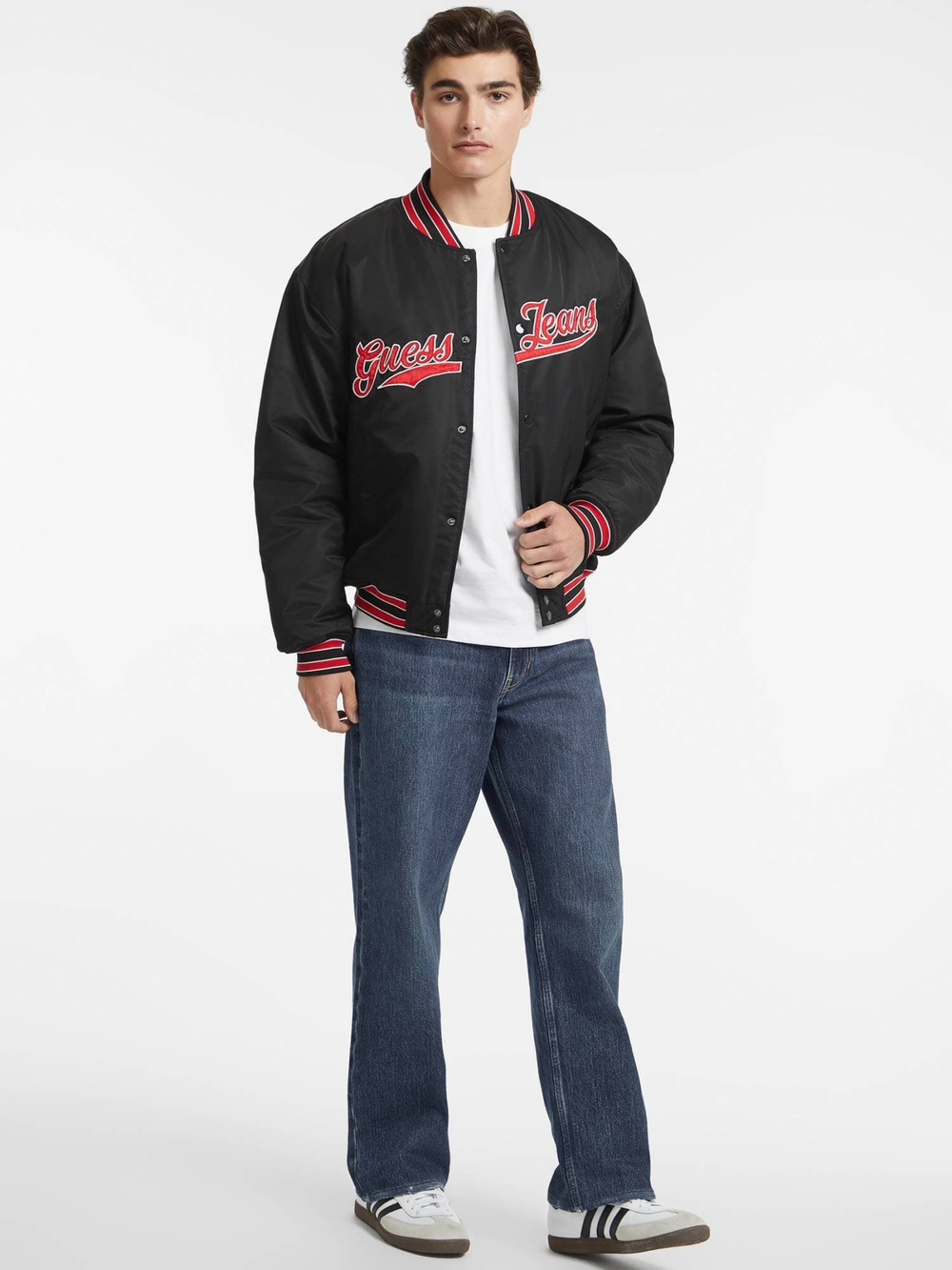 Куртка бомбер Guess Jeans - черный(M4BL24 WG932)