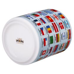 КРУЖКА LEFARD "ФЛАГИ СТРАН МИРА" 630 МЛ (КОР=24ШТ.)