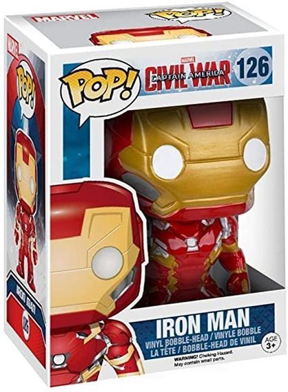 Funko POP Marvel: Captain America 3: Civil War Action Figure - Iron Man