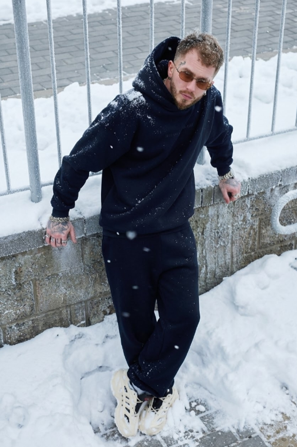 Худи "Winter" синее