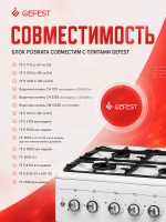 Многоискровой 4-х канальный блок электроподжига и генератор импульсов розжига конфорок для газовых плит Gefest, Гефест, Дарина, Мечта, Лада, Лысьва DST2010-704C (GDR24400G, 15, блок трансформатора поджига на четыре искровые свечи стола)