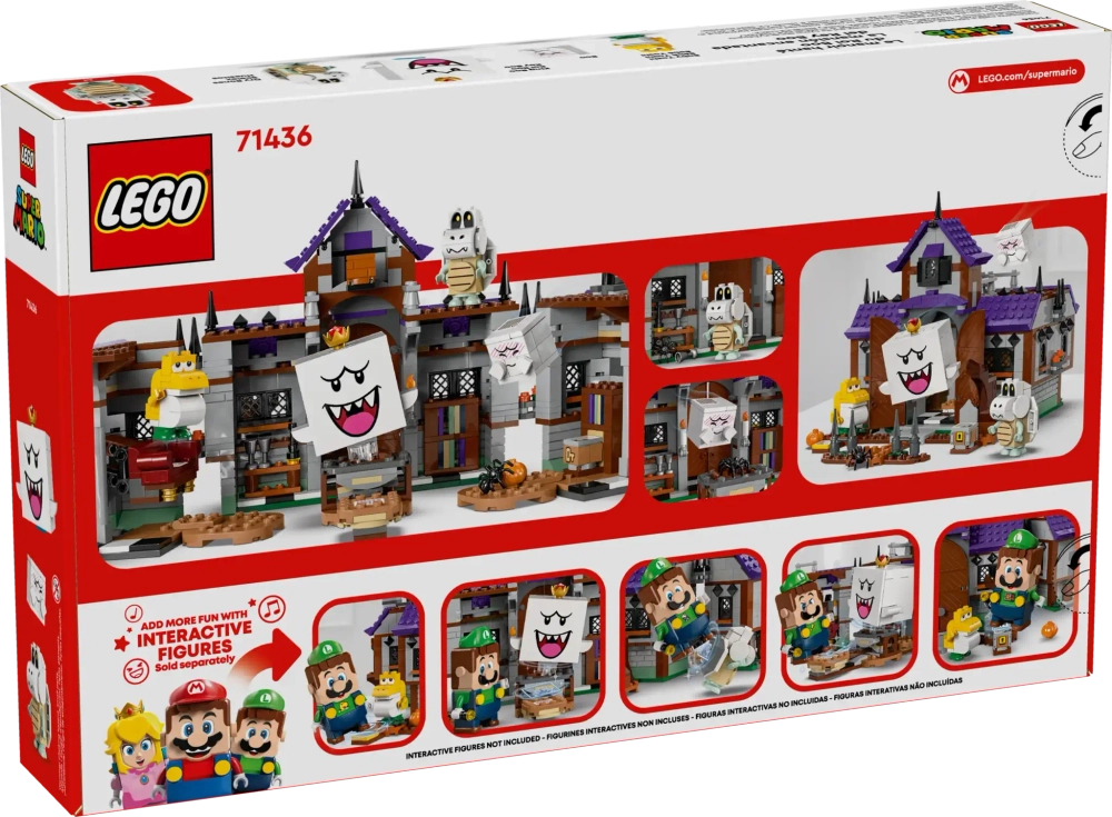 Конструктор LEGO Super Mario 71436 Призрачный особняк Короля Бу