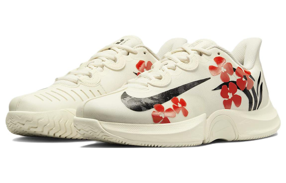 Nike Court Air Zoom Gp Turbo Hc Naomi Osaka Hibiscus Flowers Women"s