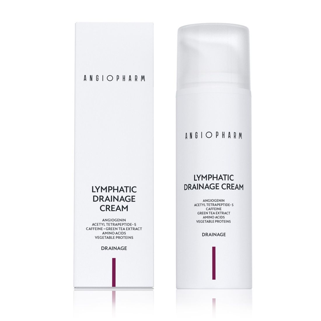Лимфодренажный крем ANGIOPHARM Lymphatic Drainage Cream 50мл