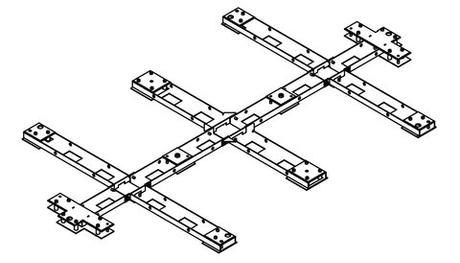 PERCo-RF20 PERCo Монтажная рама