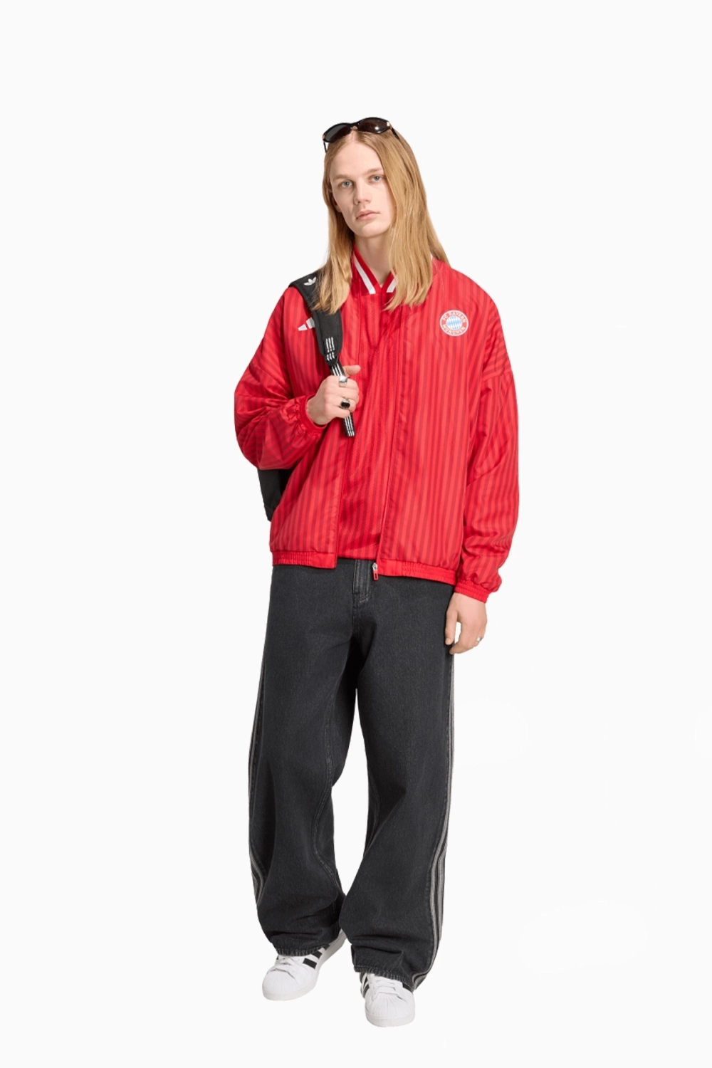 Кофта adidas FC Bayern 26/27 Track Top Full-Zip - красный