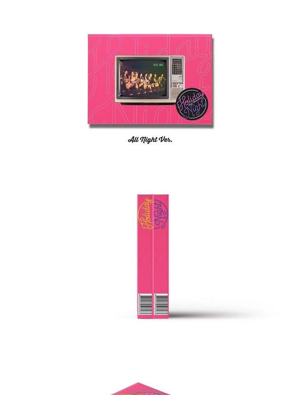 Альбом GIRLS' GENERATION - Holiday Night 6th Album 2 Version SET