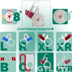 Компас звездочка, Москомпас Модель 9XTL