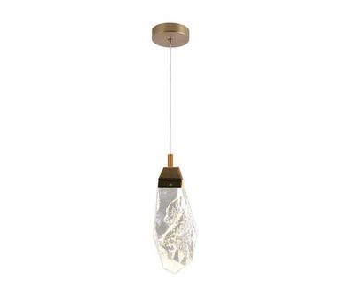07862-1A,36 Подвес Джина латунь d10 h200 Led 3W (3000K). ТМ Kink Light