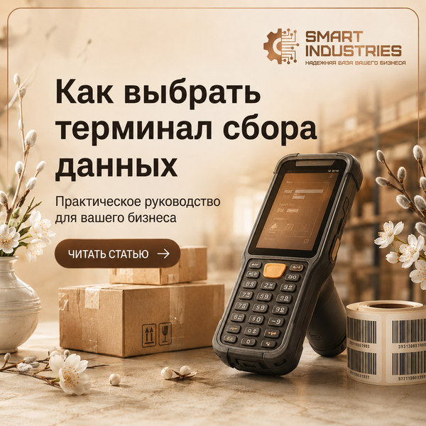 Терминал сбора данных (ТСД) для бизнеса: как выбрать идеальное устройство и не пожалеть