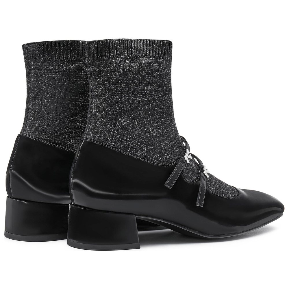 Joypeace Stretch & Sock Boots Women"s Black