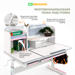 Стол письменный для школьника Ergokids Winnipeg Multicolor BD-630