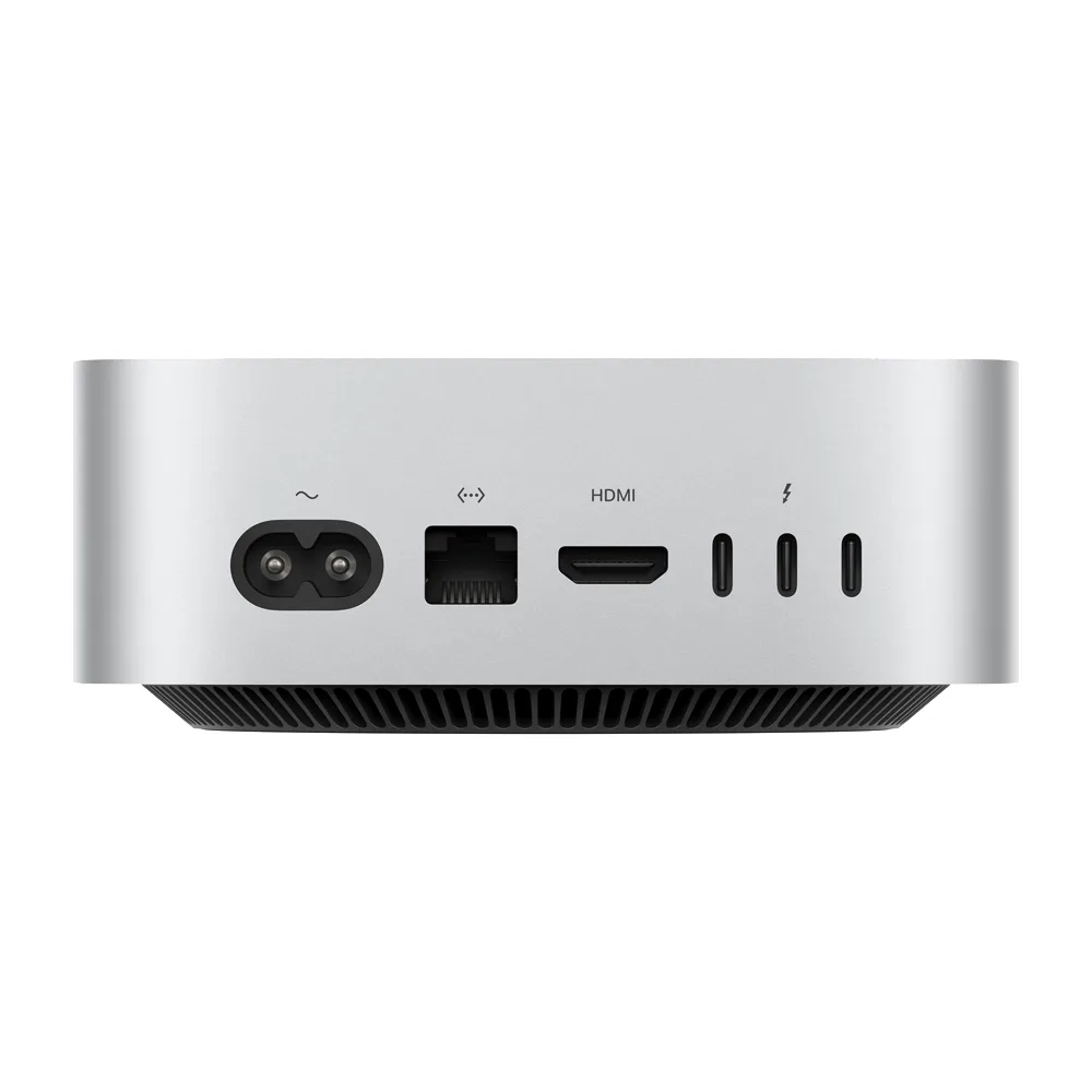 Компьютер Apple Mac mini (M4, 10 CPU/10 GPU, 2024) 16/256GB, Silver (Серебристый) MU9D3