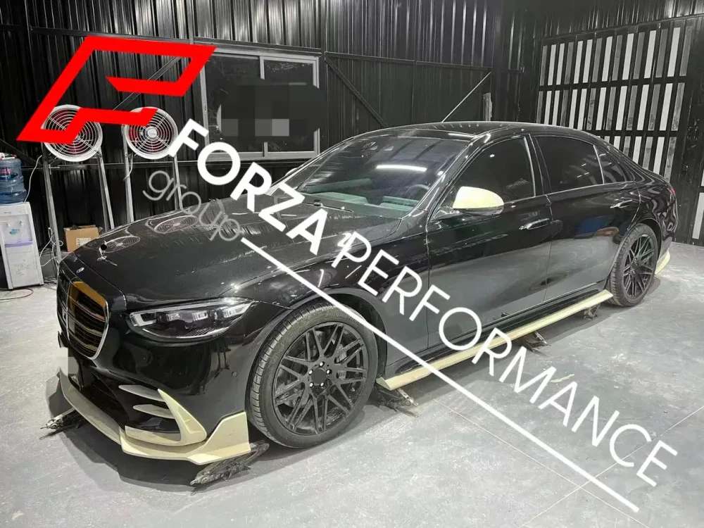Карбоновый обвес для Mercedes Benz S Class AMG W223 2020+ АМГ Мерседес Бенц S класс