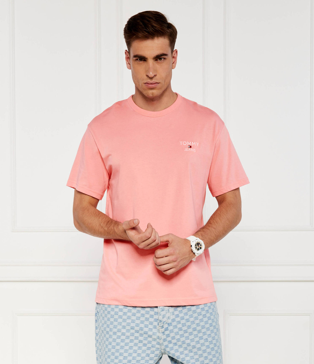 Футболка Tommy Jeans - розовый(DM0DM18872)